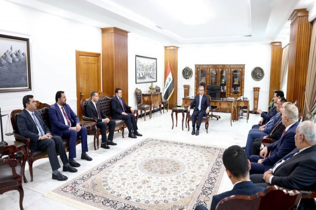 الأعرجي يلتقي رئيس مجلس القضاء الأعلى القاضي الدكتور فائق زيدان