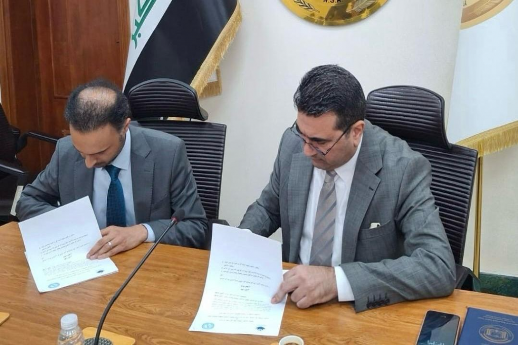 توقيع مشروع تعاون مشترك بين اللجنة الوطنية ومركز البيان للدراسات والتخطيط في مجال مكافحة التطرف العنيف