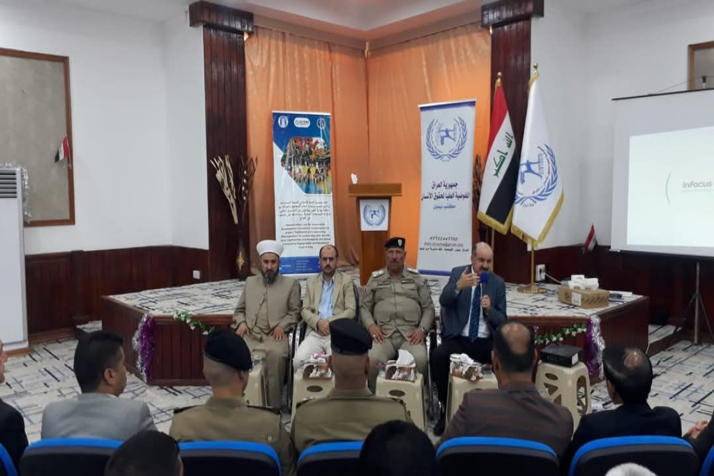 اللجنة الفرعية في نينوى تقيم جلسة حوارية بعنوان "قيادات محلية ضد التطرف العنيف: نحو إدماج آمن للعائدين"