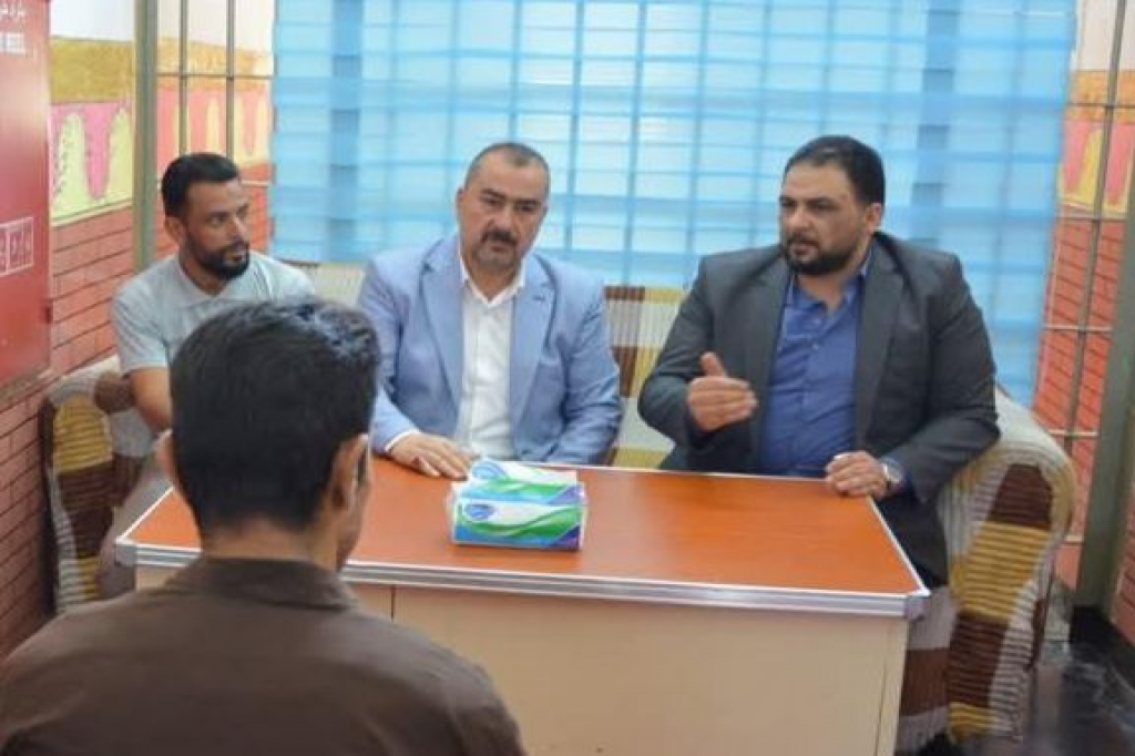 اللجنة الفرعية في دائرة الإصلاح العراقية تنظّم دورات تثقيفية للنزلاء في سجن بابل المركزي