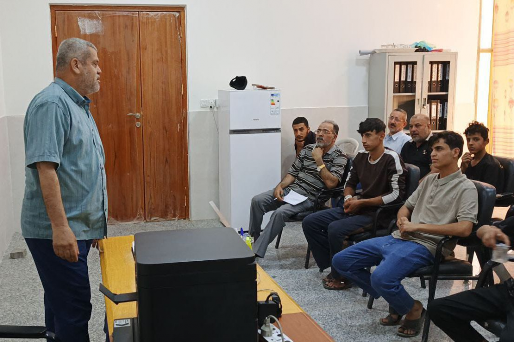 اللجنة الفرعية في محافظة البصرة تنظّم جلسة توعوية تحت عنوان "مخاطر التطرف العنيف وسبل مكافحته"