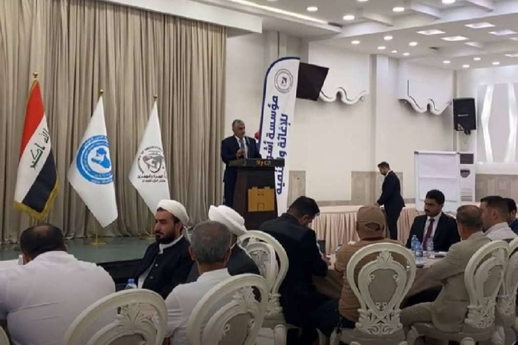 بالتعاون مع اللجنة الفرعية في نينوى.. مؤسسة آشور تقيم ورشة تدريبية للفواعل المجتمعية حول إعادة تأهيل وإدماج النازحين في المجتمع 