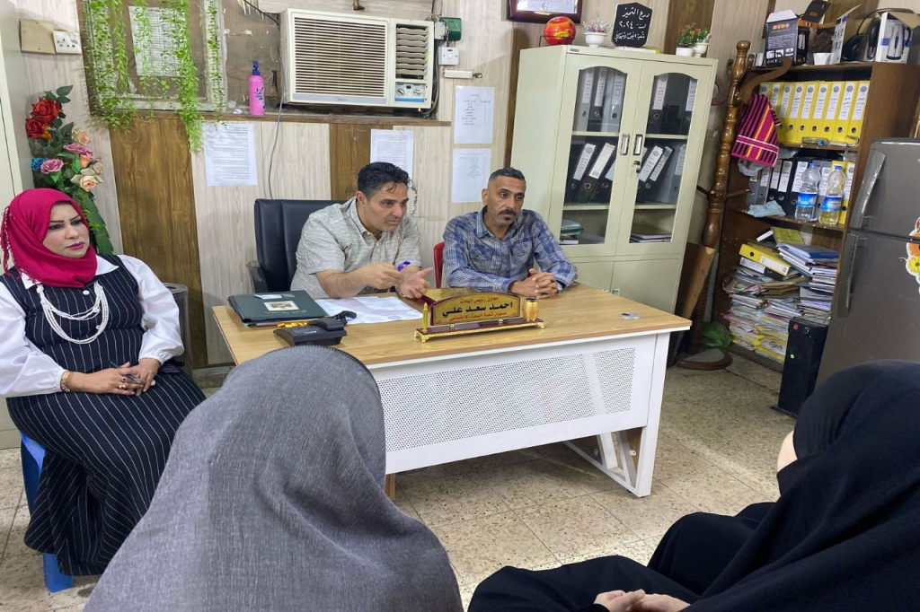 اللجنة الفرعية في دائرة الإصلاح العراقية تنظّم محاضرة توعوية قانونية للنزيلات في موقف الرصافة السادسة