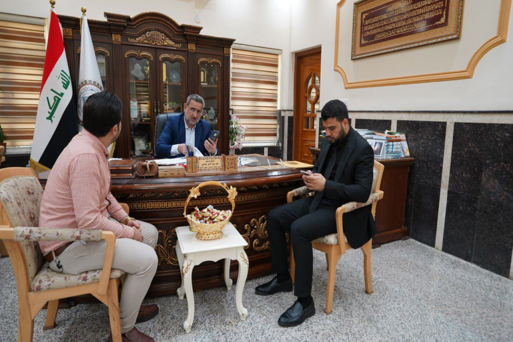 بهدف تحصين الطلبة من الأفكار المتطرفة.. اللجنة الفرعية لمكافحة التطرف العنيف في النجف الأشرف تبحث سبل تعزيز التعاون المشترك مع الجامعة الإسلامية