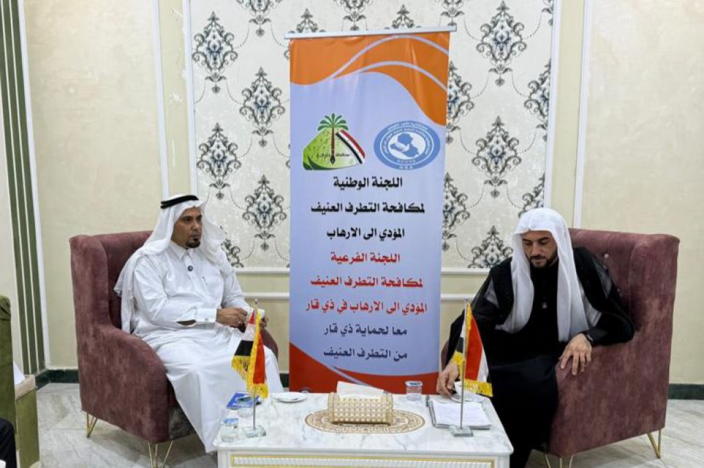 بالتزامن مع شهر محرم الحرام.. اللجنة الفرعية في ذي قار تقيم جلسة حوارية حول أهمية المنبر الحسيني في نشر قيم الإسلام ونبذ خطابات الكراهية والتطرف