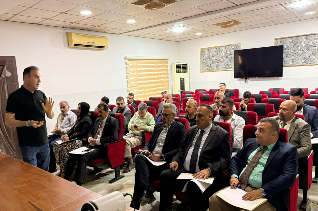 بالتعاون مع اللجنة الفرعية في كركوك.. رئاسة محكمة استئناف كركوك تقيم ورشة عمل بعنوان "الخطاب المعتدل لغة العوائل العائدة"