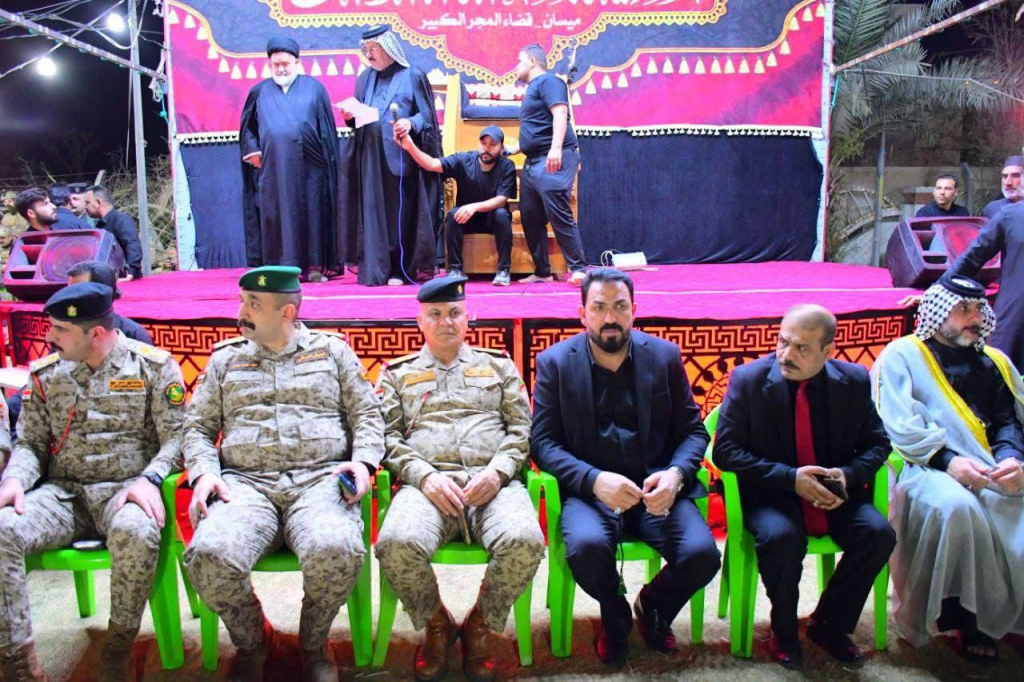 رئيس اللجنة الفرعية لمكافحة التطرف العنيف في ميسان يُشارك في مؤتمر لنبذ العنف العشائري