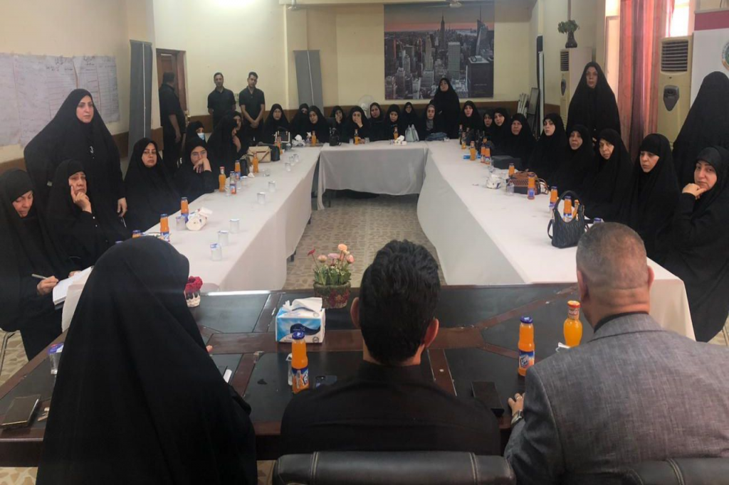 اللجنة الفرعية في النجف الأشرف تنظّم ندوة توعوية حول مخاطر التطرف العنيف على السلم الأهلي