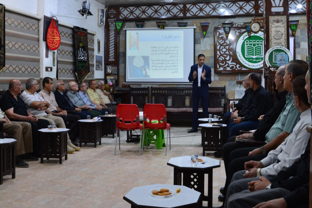 بالتعاون مع اللجنة الفرعية في واسط.. منظمة تكاتف تقيم أُمسية نقاشية حول مخاطر الحركات المتطرفة والسلوكيات المنحرفة على النسيج المجتمعي 