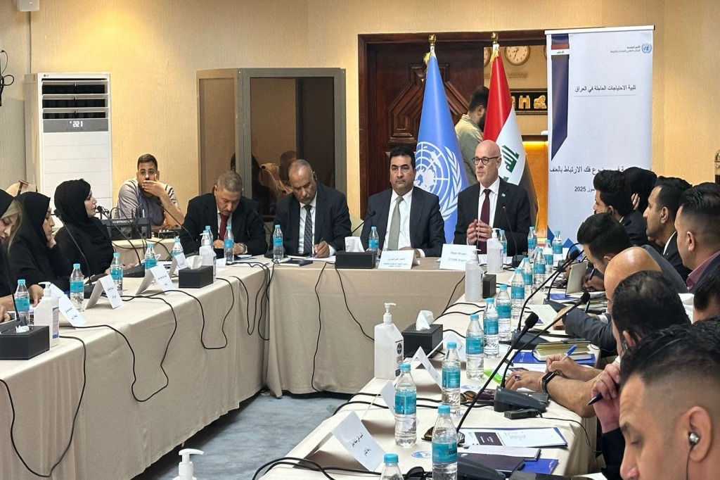رئيس اللجنة الوطنية يشارك في الدورة التدريبية الذي نظمه مكتب الأمم المتحدة المعني بالمخدرات والجريمة (UNODC) حول فك الارتباط بالعنف داخل السجون العراقية 
