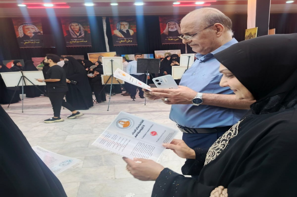 بالتعاون مع اللجنة الفرعية في النجف الأشرف.. قسم حماية الأُسرة والطفل يُنفذ حملة توعوية تحت شعار (لا للتطرف العنيف.. لا للشائعات)