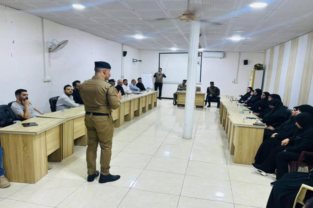 اللجنة الفرعية في البصرة تقيم ورشة توعوية في منتدى الرعاية العلمية حول مخاطر التطرف العنيف 