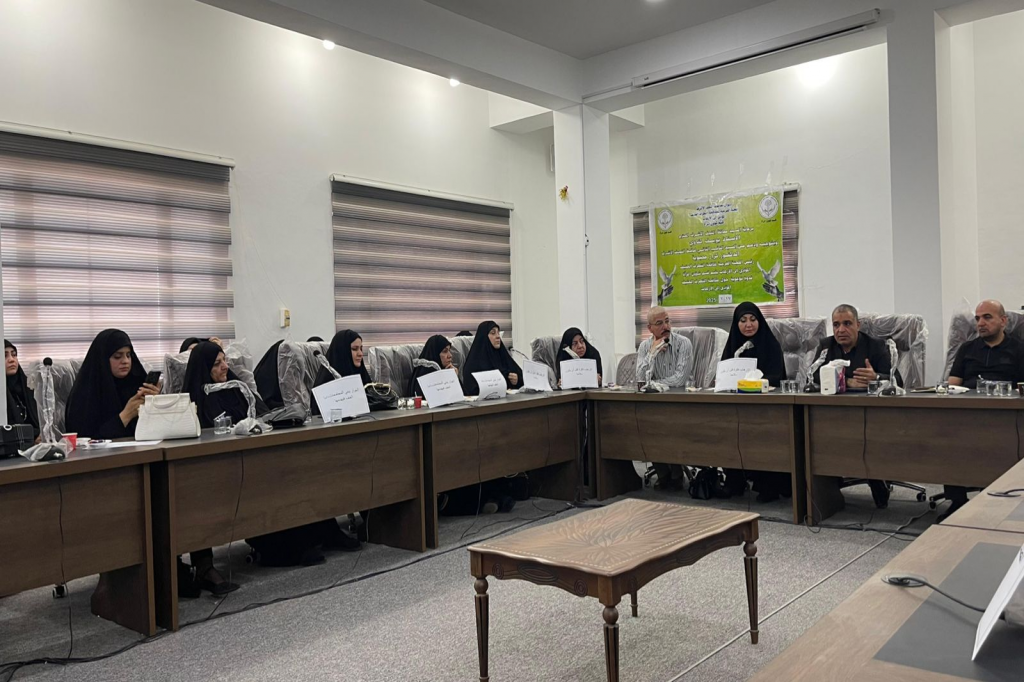 بالتعاون مع اللجنة الفرعية في النجف الأشرف.. قسم شؤون المرأة في ديوان المحافظة يقيم ندوة توعوية حول دور المرأة في الحد من التطرف العنيف
