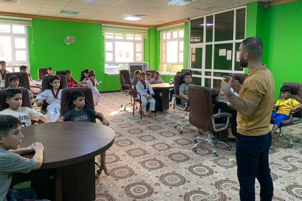 بالتعاون مع اللجنة الفرعية في كركوك.. منتدى شباب الشورجة يقيم محاضرة توعوية للأطفال واليافعين حول مخاطر التطرف العنيف على مستقبلهم