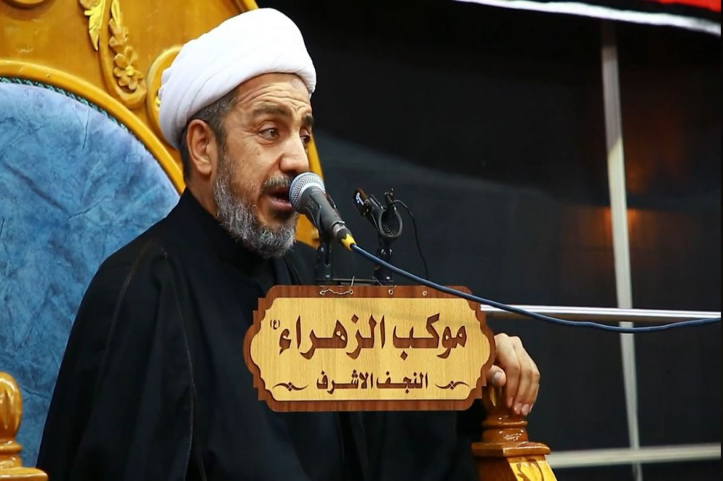 عضو رابطة رجال الدين في النجف الأشرف يُلقي محاضرة توعوية حول دور الشباب في التصدي للأفكار المتطرفة