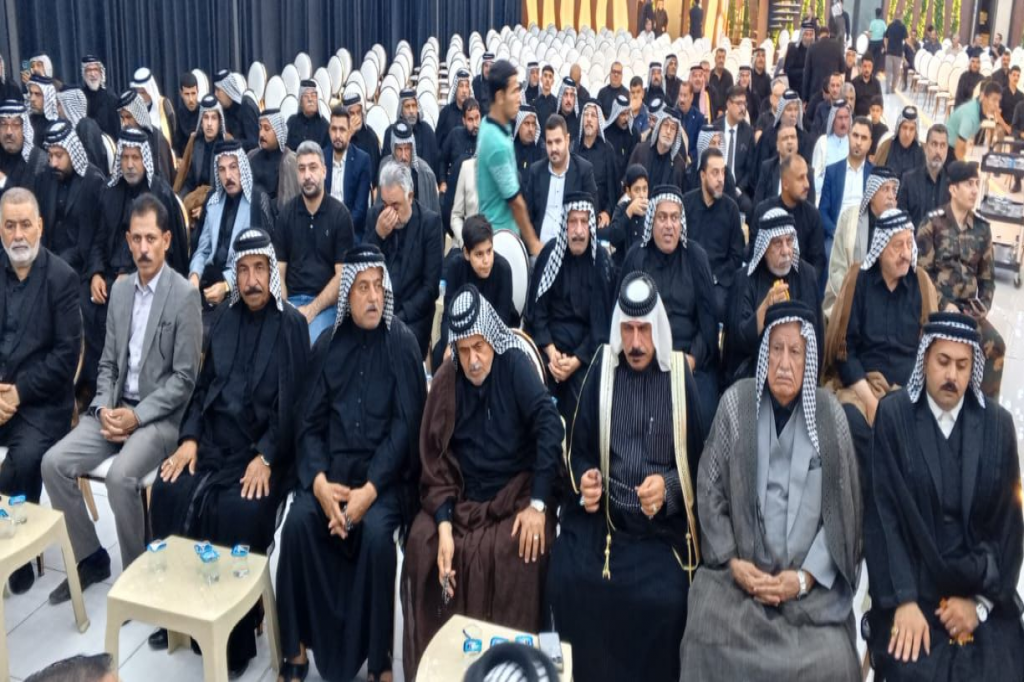تأكيدًا على أهمية دور شيوخ العشائر في تعزيز السلم المجتمعي.. قسم شؤون عشائر النجف الأشرف يُقيم مجلسًا حسينيًا