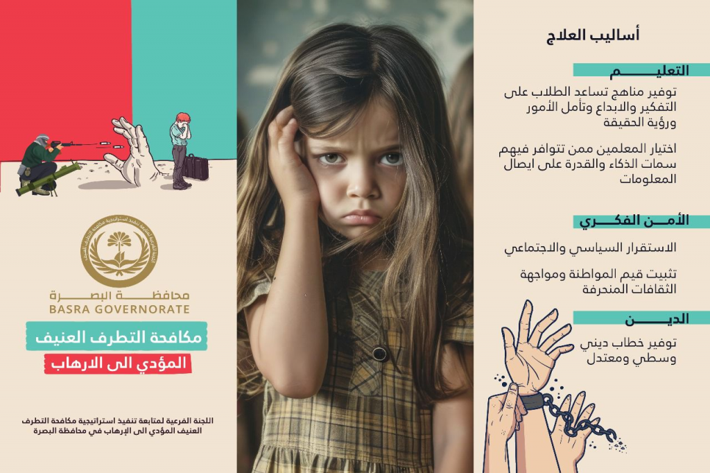 اللجنة الفرعية في البصرة تُنفذ حملة توعوية في هيئة حقوق ذوي الإعاقة تحت شعار "إعاقتي لا تعني ضعفي، بل قوة في مواجهة التطرف العنيف"  
