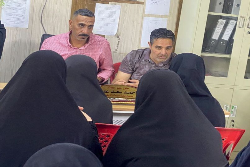 اللجنة الفرعية لمكافحة التطرف العنيف في دائرة الإصلاح العراقية تقيم محاضرة توعوية قانونية للنزيلات في موقف الرصافة السادسة