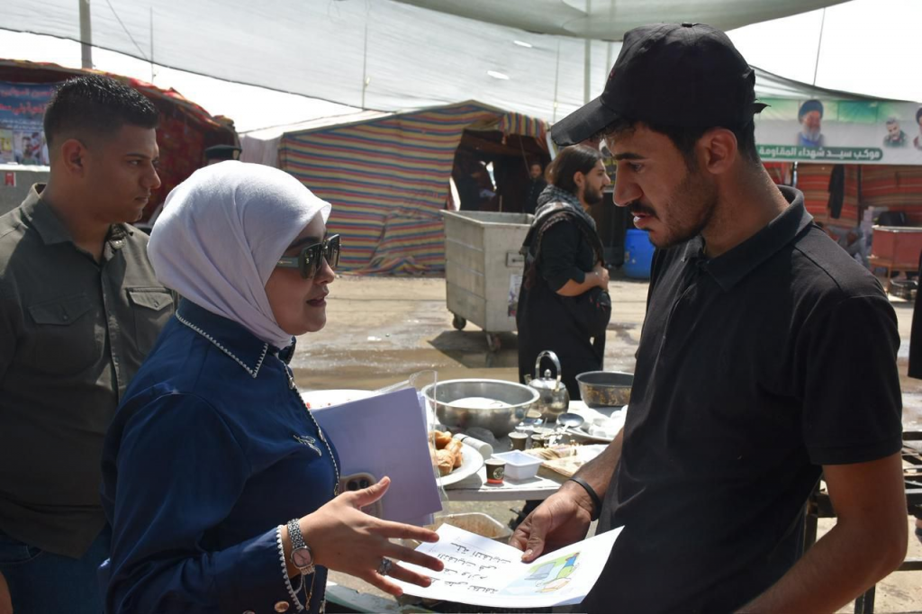 بالتعاون مع فريق القوة الناعمة في محافظة ديالى.. قسم شؤون المرأة في ديوان المحافظة ينفّذ حملة توعوية حول أهمية الحفاظ على نظافة البيئة