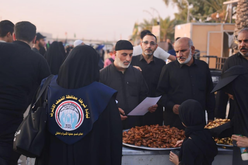 اللجنة الفرعية في النجف الأشرف تستمر بحملاتها الميدانية التوعوية للزائرين لتعزيز الوعي المجتمعي بمخاطر التطرف العنيف