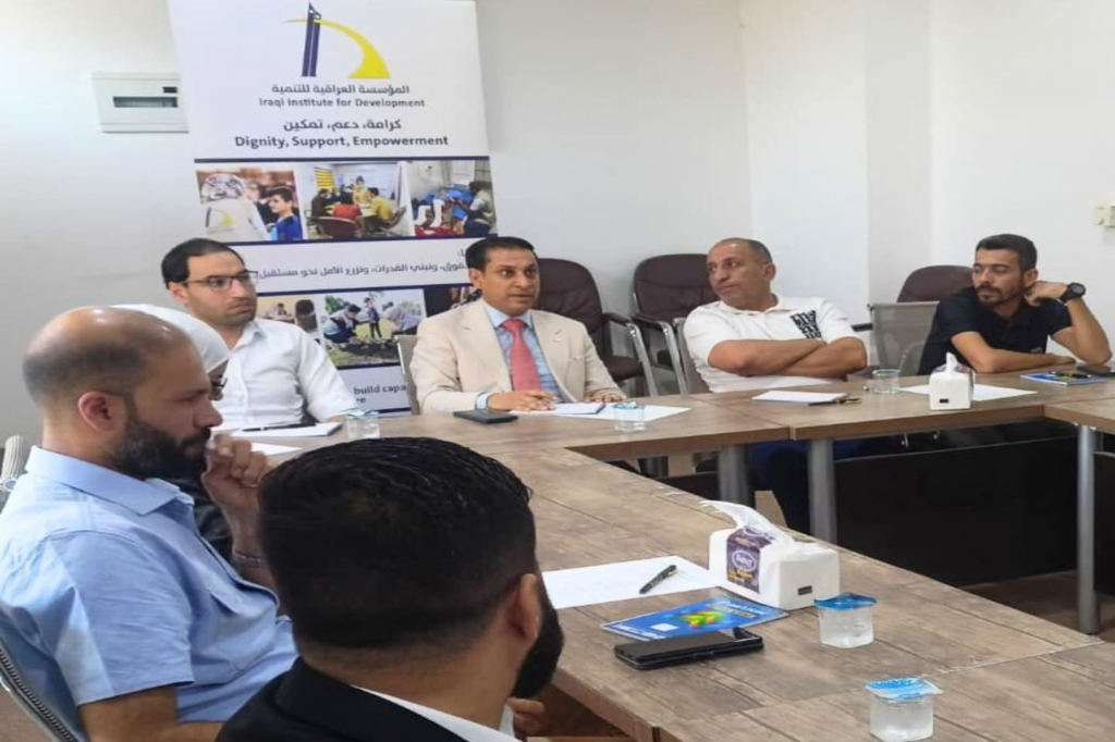 بناءً على الشراكة بين اللجنة الوطنية لمكافحة التطرف العنيف و (GCERF).. المؤسسة العراقية للتنمية تعقد اجتماعاً تنسيقياً لبحث التحديات التي تواجه العائدين من مخيمات النزوح