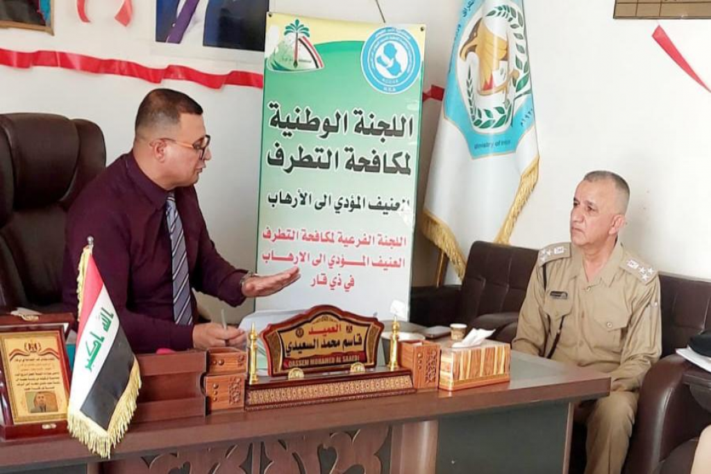 قسم شؤون عشائر ذي قار يقيم ندوة حوارية تحت عنوان "التطرف الفكري وآثاره السلبية على الأمن المجتمعي"