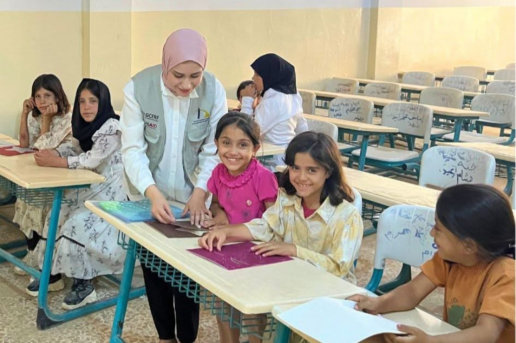 بناءً على الشراكة بين اللجنة الوطنية لمكافحة التطرف العنيف و (GCERF).. المؤسسة العراقية للتنمية تنظّم جلسة لدعم الأقران للأطفال العائدين من مخيمات النزوح 