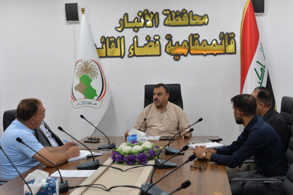 اللجنة الفرعية في الأنبار تُجري زيارة لقائممقامية قضاء القائم لبحث آليات تنفيذ المشاريع والمبادرات الخاصة بمكافحة التطرف العنيف