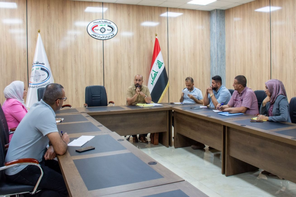 فريق الرصد في اللجنة الفرعية لمكافحة التطرف العنيف في محافظة بغداد يعقد اجتماعه الأول لوضع خططه ومساراته
