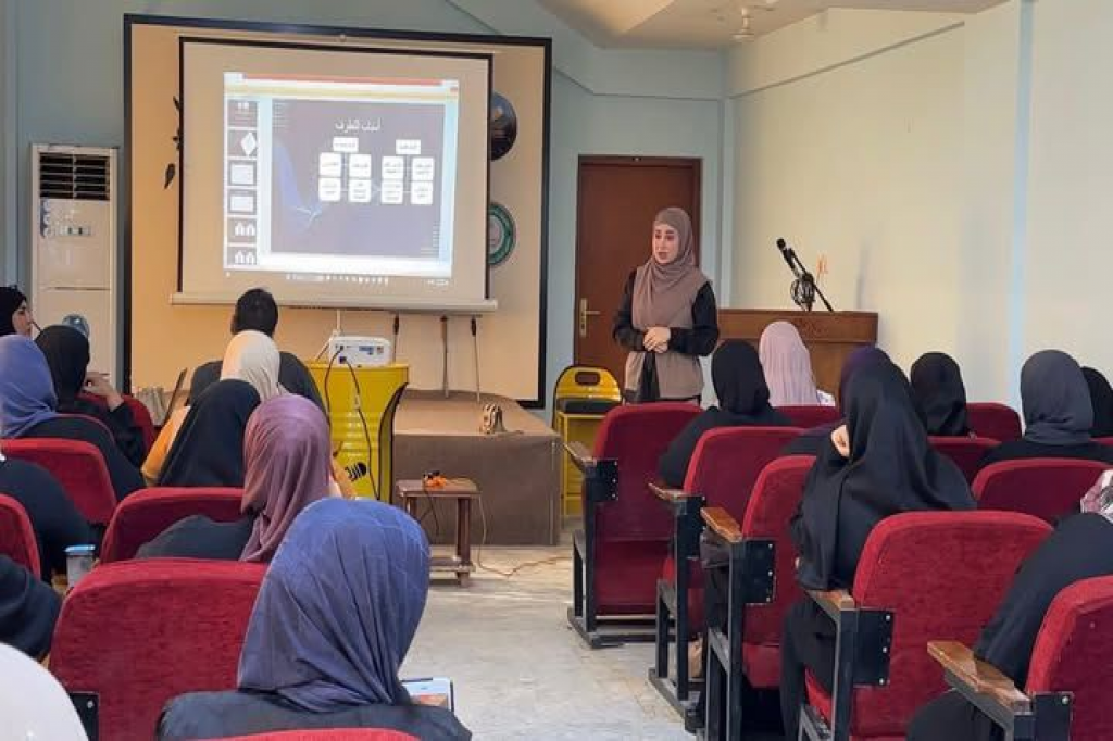 اللجنة الفرعية في محافظة البصرة تنظّم محاضرة توعوية للنساء في قضاء شط العرب تحت عنوان "التطرف : خطر يهدد الفكر والمجتمع"