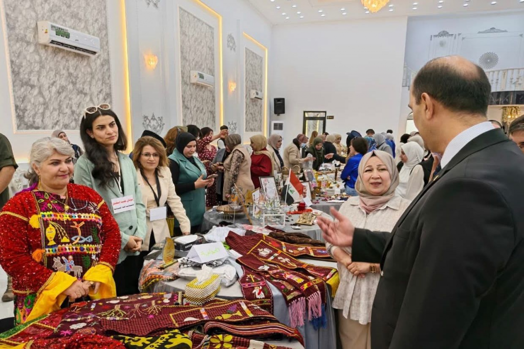 بهدف تمكين المرأة اقتصاديًا.. قسم شؤون المرأة في محافظة نينوى يقيم معرض الحدباء التسويقي النسوي الوطني