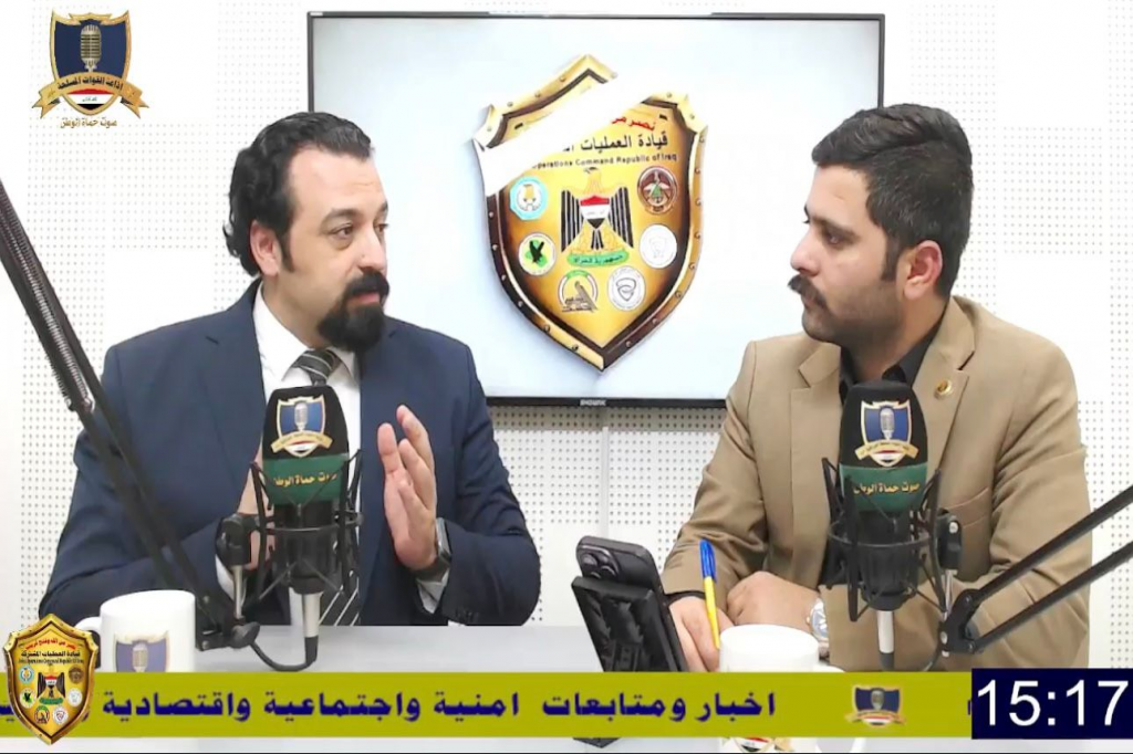 سكرتير اللجنة الفرعية لمكافحة التطرف العنيف في الأنبار يحل ضيفًا في برنامج (نحو الاعتدال)
