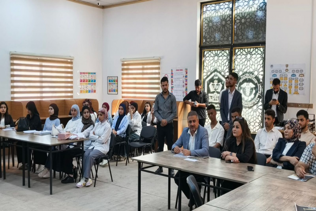 فريق الشباب التطوعي في كركوك ينظّم حلقة نقاشية في الجامعة التقنية الشمالية بعنوان "التطرف العنيف وأثره على المجتمع الجامعي"