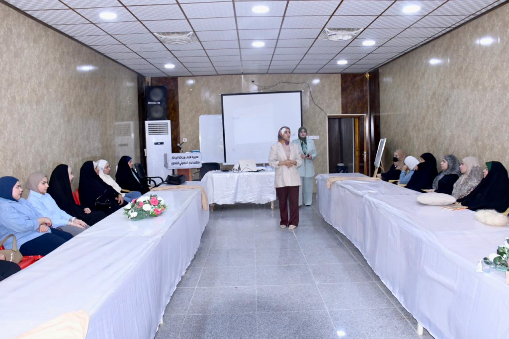 اللجنة الفرعية في ذي قار تنظّم ورشة توعوية للنساء حول مخاطر خطابات الكراهية في ظل الحملات الانتخابية على السلم المجتمعي 