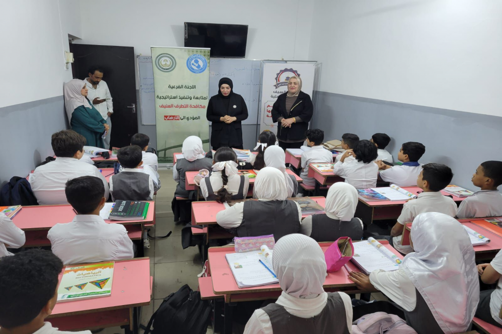 اللجنة الفرعية في البصرة تنظّم محاضرة توعوية لطلبة المدارس في قضاء الزبير تحت شعار "مدرستي.. حصني ضد التطرف العنيف"