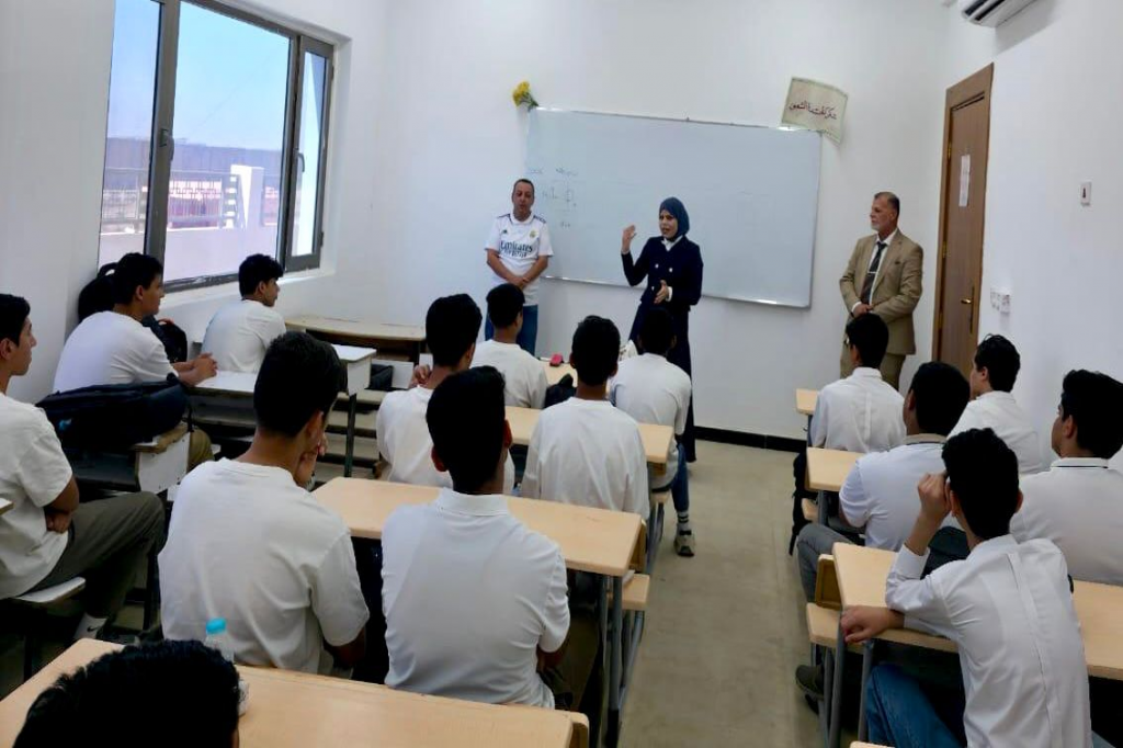 اللجنة الفرعية في البصرة تقيم محاضرة توعوية لطلبة المدارس في قضاء الفاو حول مخاطر خطابات الكراهية على السلم المجتمعي 