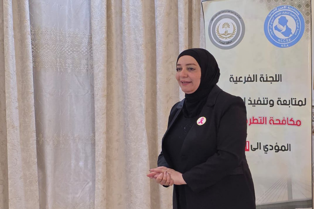 اللجنة الفرعية في البصرة تنظّم جلسة حوارية للنساء في قضاء الزبير تحت شعار "نحن أقوياء بتنوعنا، لا بفرقتنا"