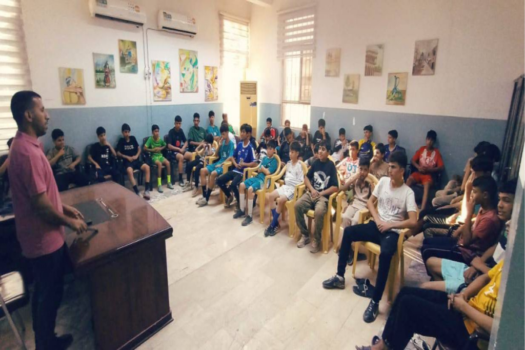 بالتعاون مع اللجنة الفرعية في النجف الأشرف.. منتدى شباب الشهيد صباح الكرعاوي ينظّم محاضرة توعوية للأطفال واليافعين حول مكافحة التطرف العنيف 