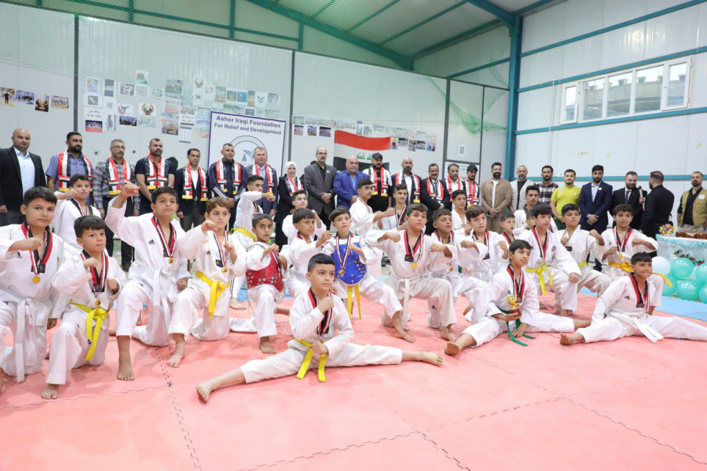 بناءً على الشراكة بين اللجنة الوطنية لمكافحة التطرف العنيف و (GCERF).. مؤسسة آشور العراقية تفتتح منتدى شباب ورياضة تلكيف بمحافظة نينوى بعد إعادة تأهيله 