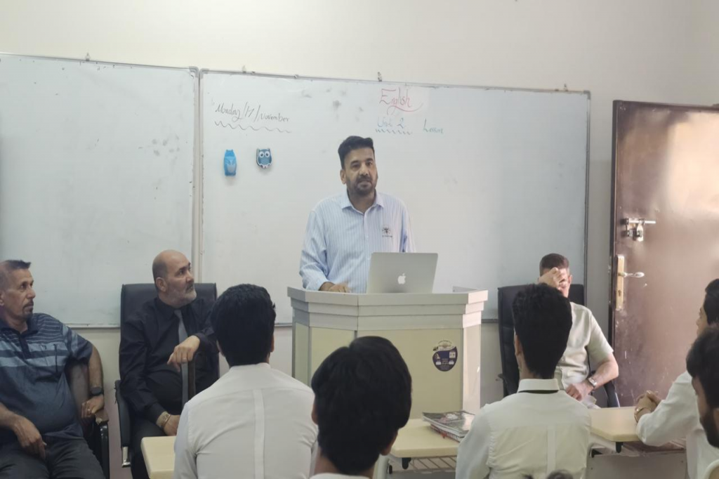 اللجنة الفرعية في ذي قار تنظّم ندوة توعوية لطلبة المدارس بعنوان "من المخدرات إلى التطرف العنيف.. سقوط في فخّ الاستغلال"