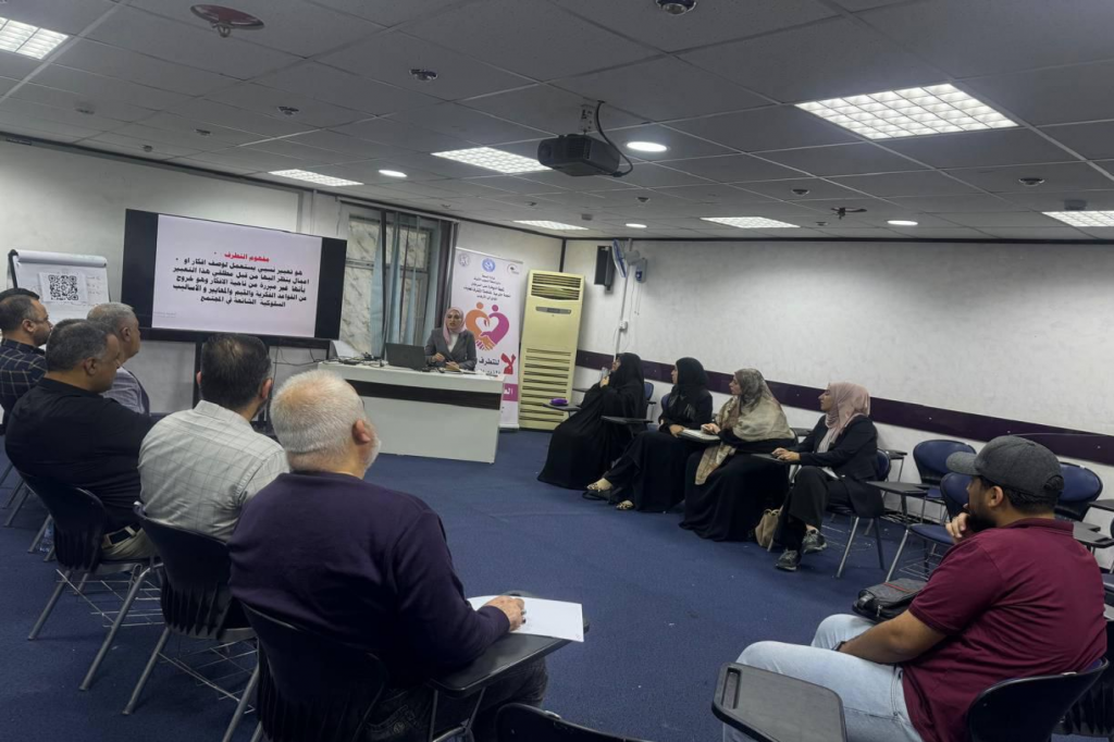 اللجنة الفرعية في النجف الأشرف تنظّم ورشة توعوية للملاكات الطبية والإدارية حول مخاطر التطرف الفكري وآثاره السلبية على المجتمع  