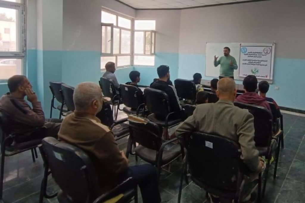 اللجنة الفرعية في النجف الأشرف تقيم محاضرة توعوية لليافعين والشباب حول مكافحة التطرف العنيف المؤدي إلى الإرهاب