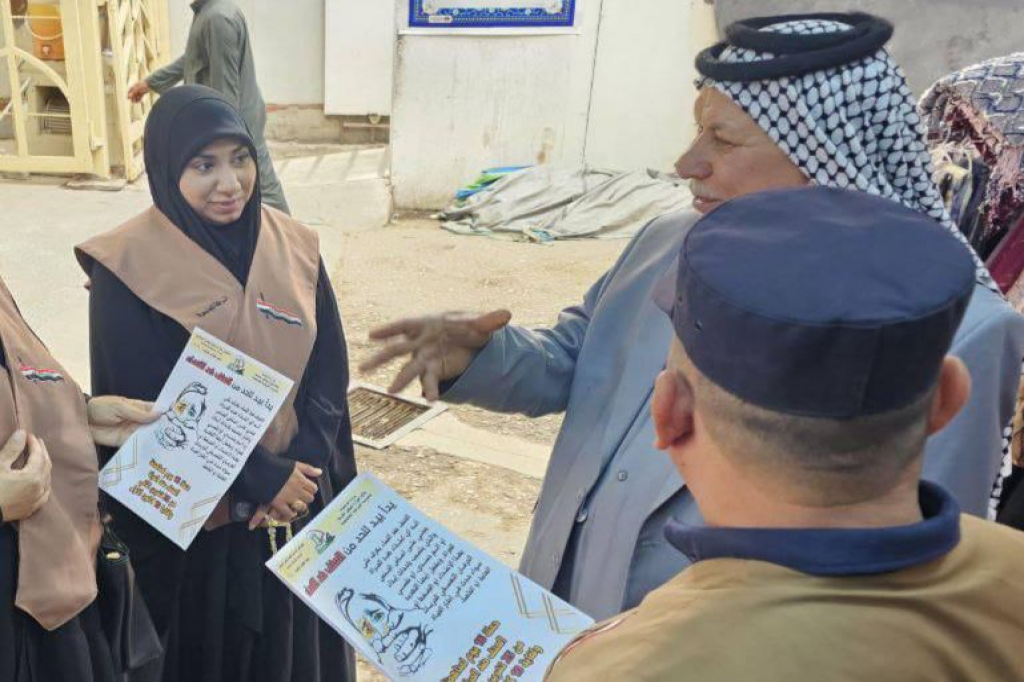 بالتعاون مع اللجنة الفرعية في النجف الأشرف.. الشرطة المجتمعية تنفّذ حملة توعوية للحد من التطرف الفكري والعنف الأسري