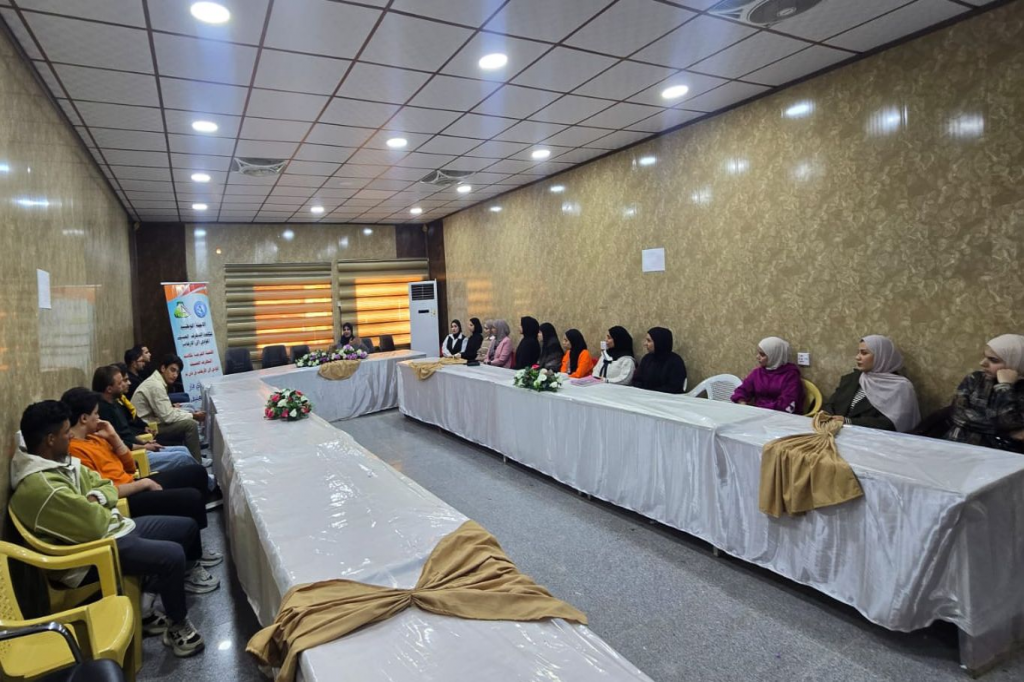 اللجنة الفرعية في ذي قار تنظّم ندوة توعوية للشباب حول أهمية العمل التطوعي ودوره في بناء المجتمع