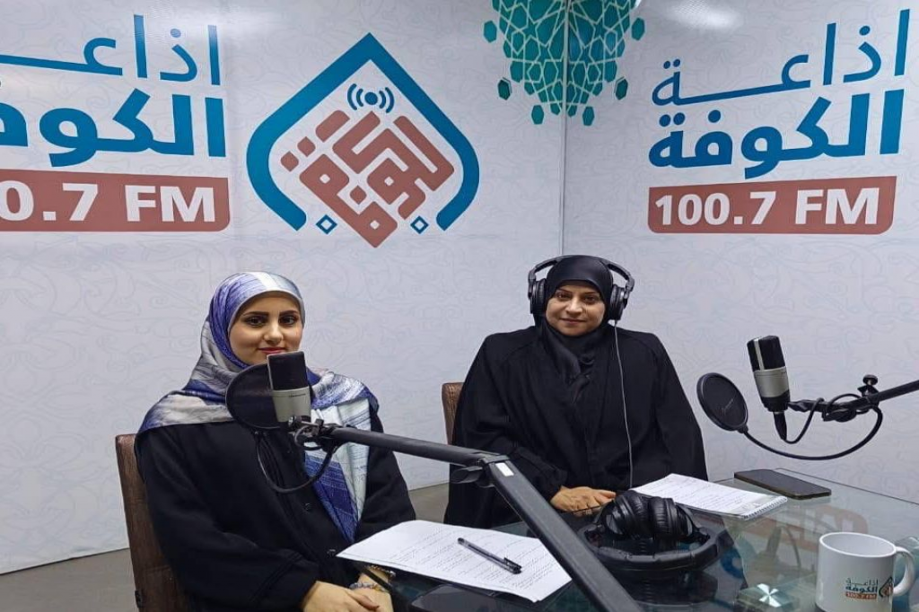 مسؤولة الشعبة النسوية في مديرية شباب ورياضة النجف الأشرف تحل ضيفة في برنامج (حوار بلا تطرف)