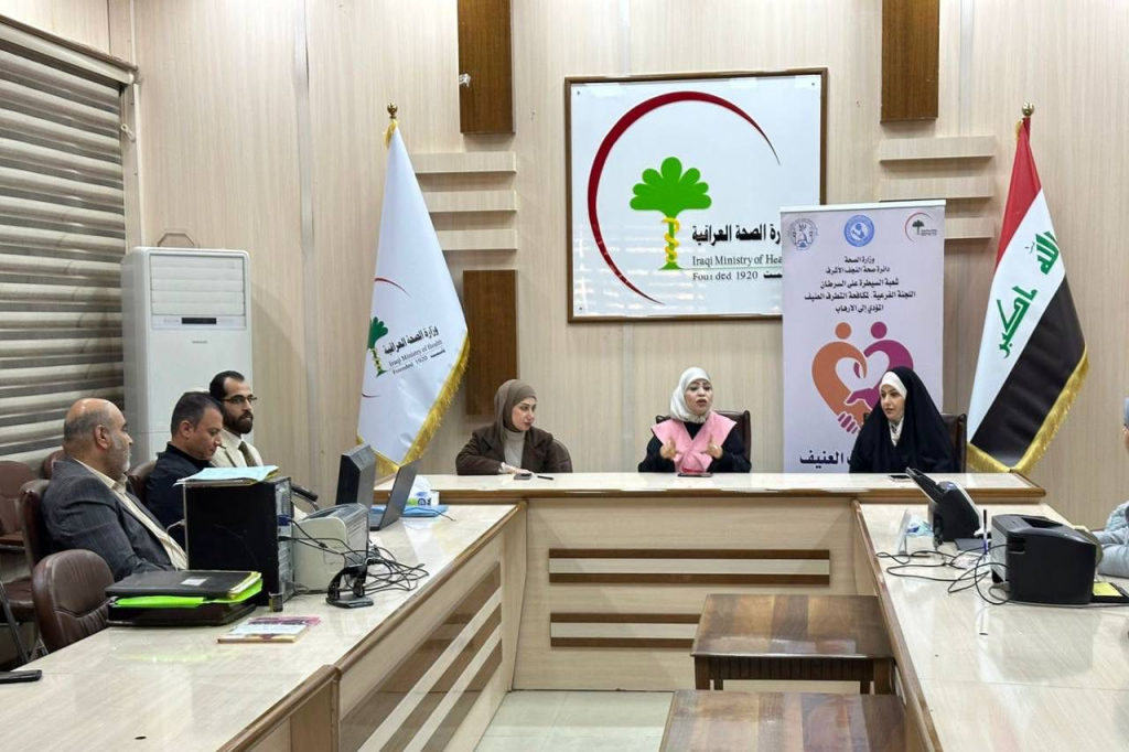 اللجنة الفرعية في النجف الأشرف تقيم ورشة توعوية للملاكات الطبية والإدارية حول مخاطر التطرف العنيف على السلم المجتمعي 