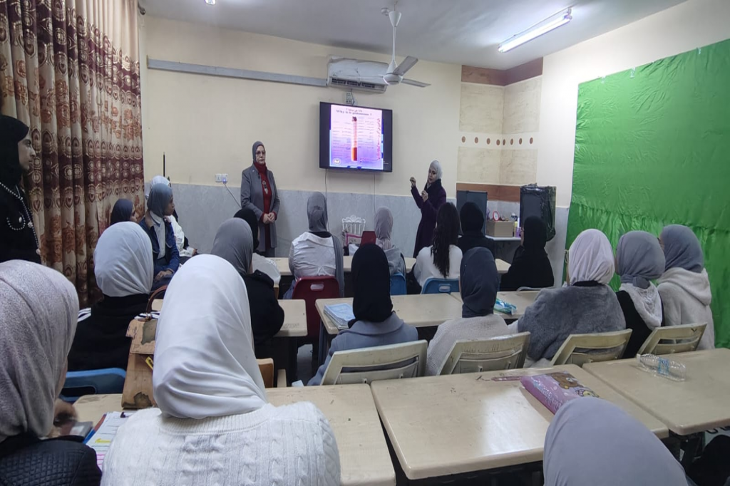 اللجنة الفرعية في البصرة تقيم ورشة توعوية في معهد الفنون الجميلة للبنات حول السلوكيات السلبية وعلاقتها بالتطرف العنيف