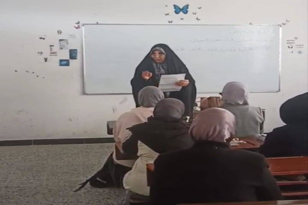 مركز صحي كِندة النموذجي ينفّذ محاضرة توعوية حول مخاطر التطرف العنيف لطالبات مدرسة المتفوقات في الكوفة