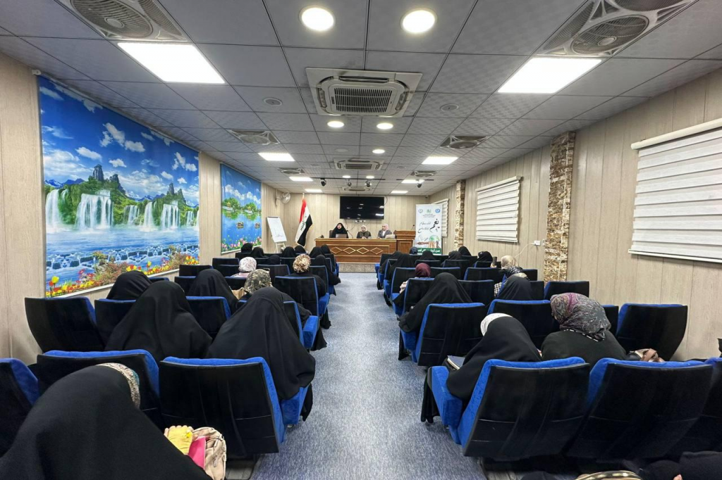 فريق القوى الناعمة في النجف الأشرف يقيم ورشة توعوية حول الدعم النفسي للنساء المعنّفات