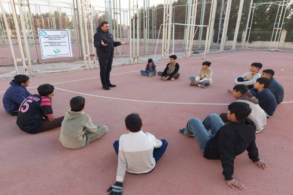 منتدى شباب المناذرة النموذجي في النجف الأشرف ينظّم محاضرة توعوية حول التطرف العنيف المؤدي إلى الإرهاب